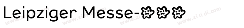 Leipziger Messe字体转换